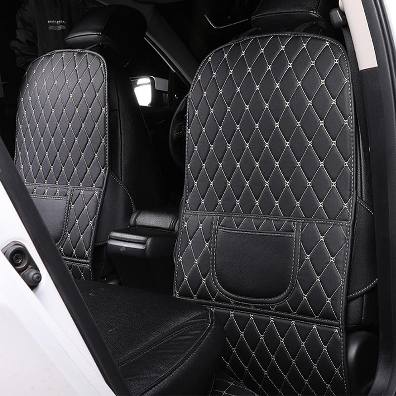 2025 Новый PU кожаный чехол для спинки автомобильного сиденья, защитный коврик для детей Kick Clean Anti Dirt Защита от грязи