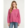 Women S Loose Solid Color Casual Knitted Pullover Sweater