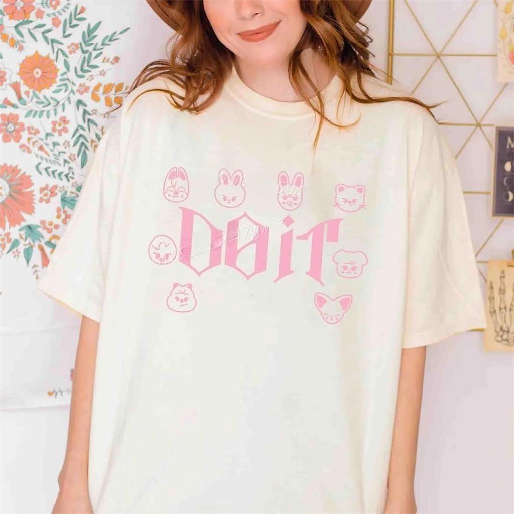 Do It Album Shirt Kpop Character Shirt Retro Fashion Street Wear World Tour Fan Gift Summer Unisex's and Women's T-shirts