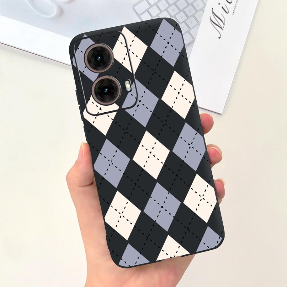 Для Motorola Moto G85 5G Чехол Милые Девочки-Астронавты Мягкий Силиконовый ТПУ Чехол для Телефона Для Moto G85 2024 Funda G 85 MotoG85 Матовый Чехол