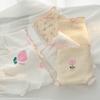 Original Tulip A-class Baby Cotton Girl Underwear Pure Cotton Crotch 5A Full Pants Antibacterial Mid Waist BriefsTriangle Panties