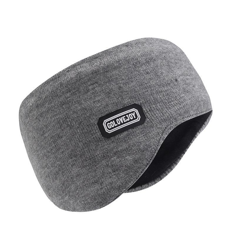 Men's Windproof Velvet Earmuffs for Outdoor Running: Warm, Cold-Resistant, Autumn-Winter Sports Earmuffs