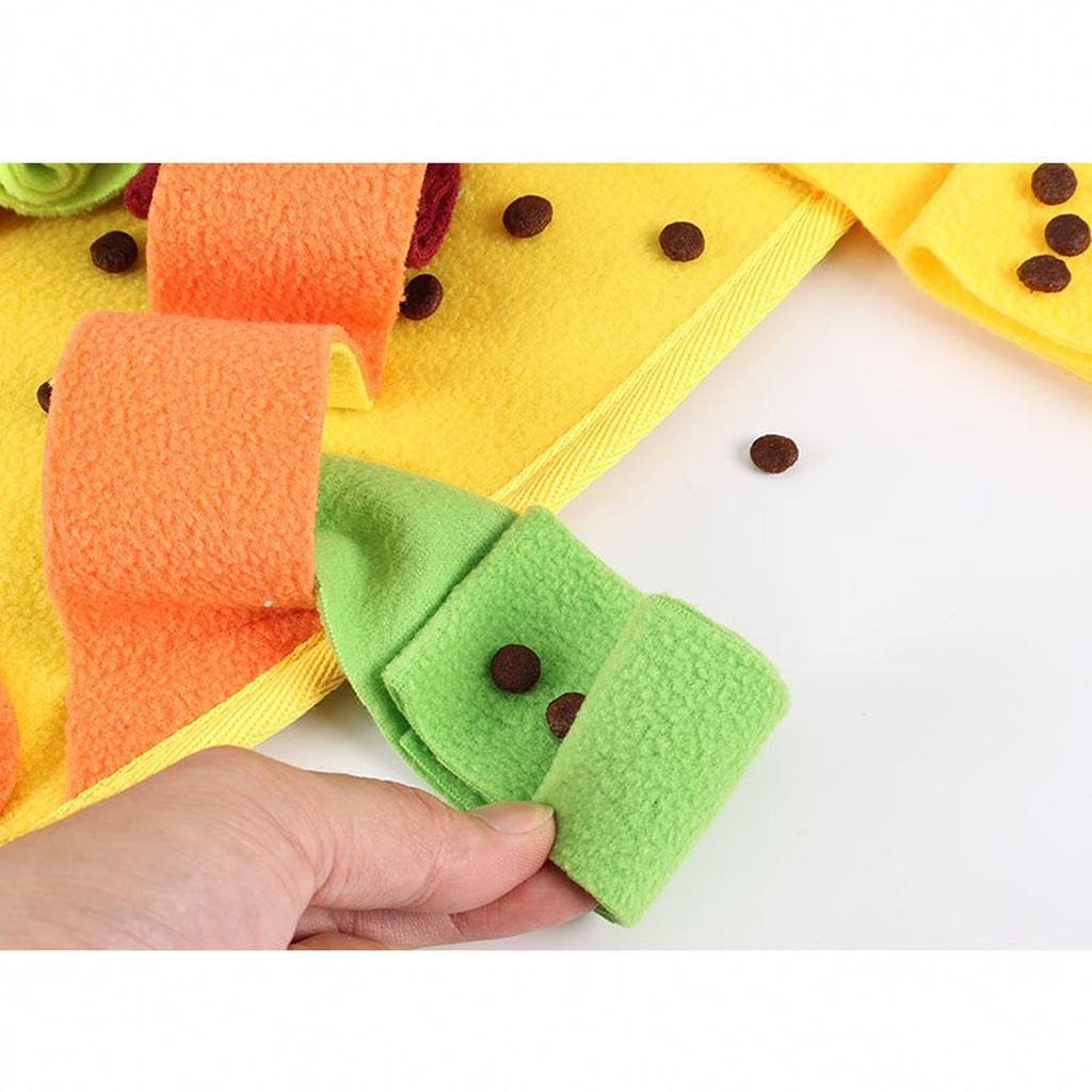 Собака Медуза Коврик-нюхалка Интерактивная игрушка-головоломка для жевания для тренировки ловкости