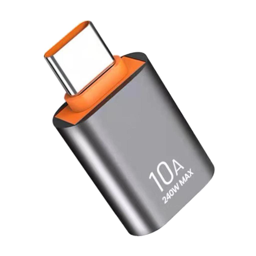 Высокоскоростной USB C - USB A Female адаптер 10 Гбит/с USB C - USB A адаптер 240 Вт Power Delivery для MacBook Pro/Air