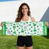 [Polyester cotton sports towel] Wheel skateboard enthusiasts sweat-absorbing sports towel gym cotton towel hand width