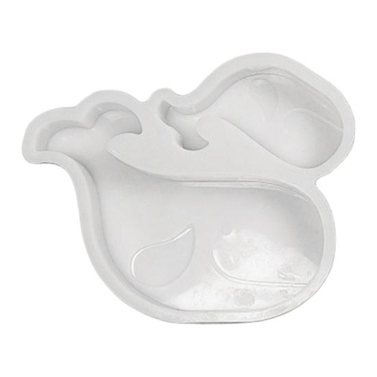 Силиконовая форма для кита, гибкая форма для мыла в виде кита, 3D-форма для литья кита для изготовления свечей из смолы, поделки из цементной штукатурки