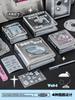 Лазерный фотокард-альбом K-pop, блестящая ПУ-кожа, книга для коллекционирования фотокарточек, альбом с кармашками 3 дюйма