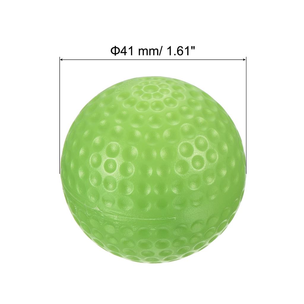 Тренировочные мячи для гольфа PATIKIL, 16 штук, полые мячи для обучения тренировочному движению с сетчатым мешком для гольфа в помещении, на открытом воздухе, тенниса, ПЭ пластик