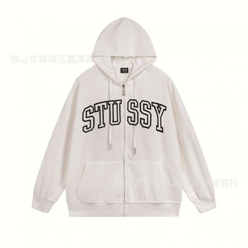 Mens Oversized Zip-Up Hooded Sweatshirt Casual Streetwear Cotton Pullover Fall