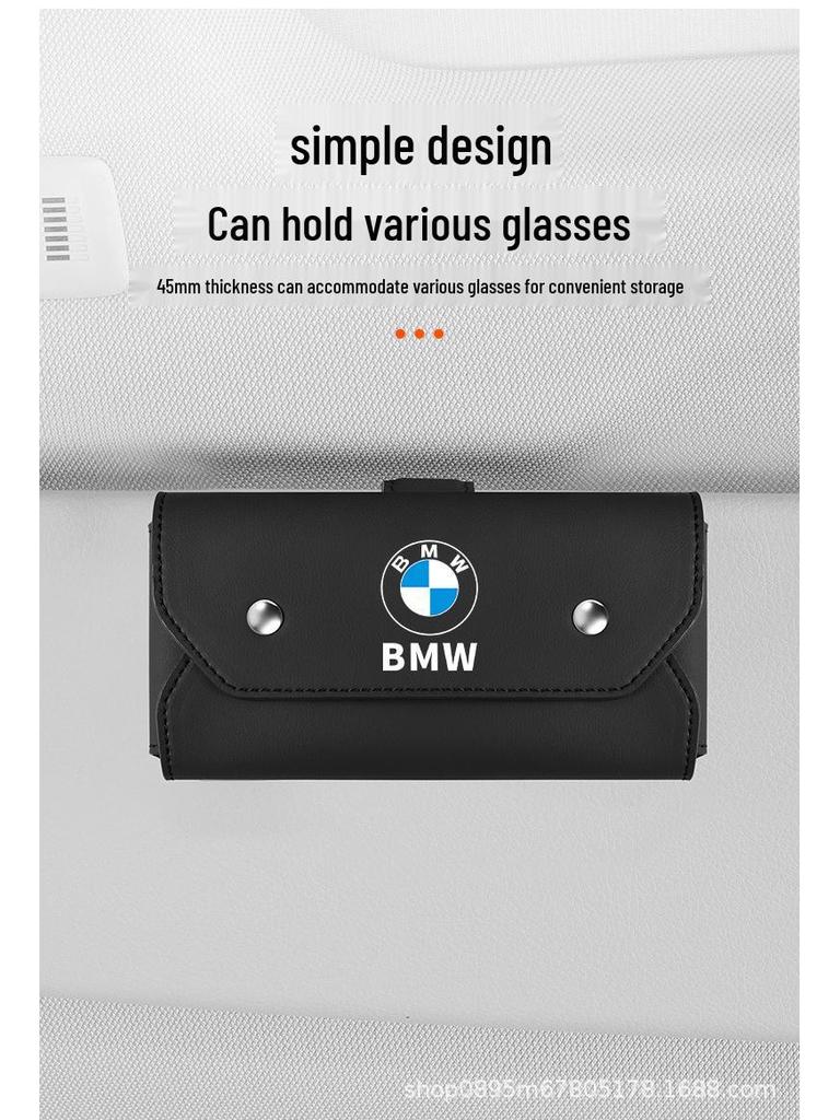 Универсальный Держатель для Солнцезащитных Очков и Контейнер на Козырек Автомобиля