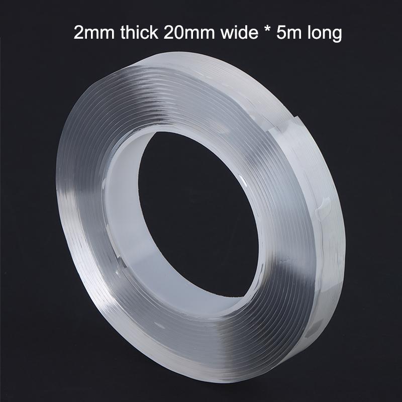 Нано Лента Супер Прочная Двусторонняя Лента Экстра Сильный Клей Нескользящая Лента Водонепроницаемая Прозрачная Лента Для Кухни Ванной