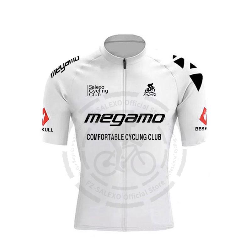 Летняя велосипедная майка Megamo Team с лямками 19D Мужской велосипедный костюм Ropa Ciclismo Велосипедная одежда Одежда С коротким рукавом Майка Велосипедные шорты