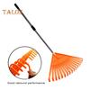 Non-Slip Garden Rake Weed Puller Tool with Long Adjustable Handle Design Easy Installation Wide Application Large Leaf Rake