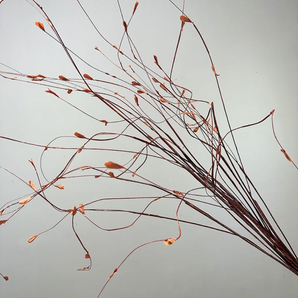 130см Искусственная ивовая ветка Ручная работа Ивовая листва Лоза Поддельное ивовое дерево Наружный Внутренний декор