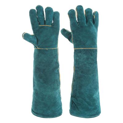 Перчатки Wada Kogyo Pet Gloves от Dog для и Перчатки PG1, Устойчивые к укусам [Рекомендуются дрессировщиками] Кошки, Собаки, Садоводство, Кемпинг, Длинные, Обычные, Зеленые,