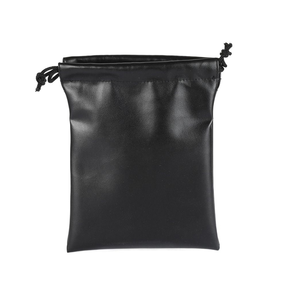 PU Leather Headset Bag Draw String Bag Earphone Cable Pouch Multi-functional Headphone Bags Makeup