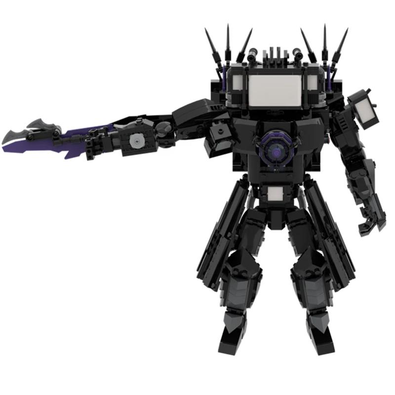 Скибиди Туалет Гигантский Апгрейд Титан ТВ Мен Конструктор Игрушки 835шт Сделай Сам Сборка Обучающие Кирпичики для Мальчиков Девочек Возраст 8-14 Би