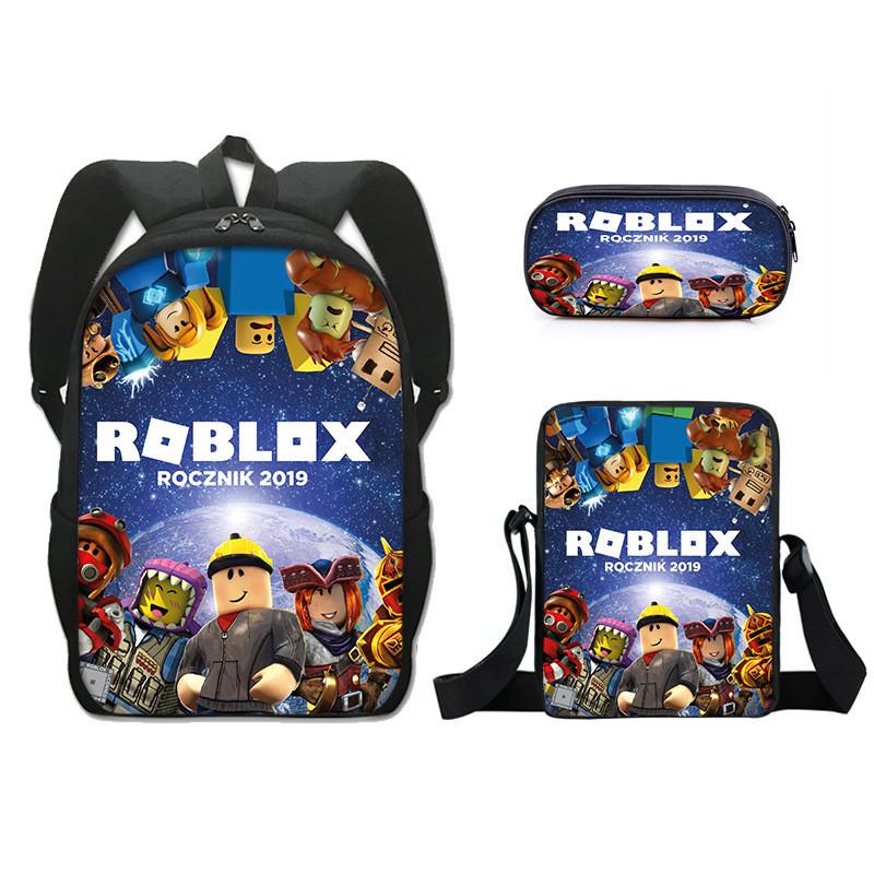 Набор детских рюкзаков Roblox из легкой ткани Oxford для школы и учебы