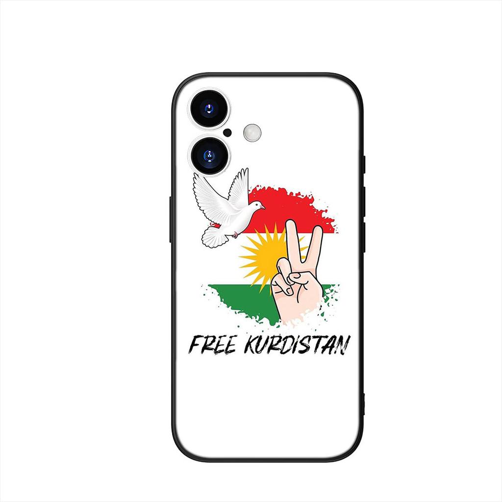 Kurdistan Flag Phone Cover Case for Samsung Galaxy A07 A13 A12 A14 A23 A42 A50 A51 A52 A53 A70 A71 A72 A21S A04 Note 20 9 8 10
