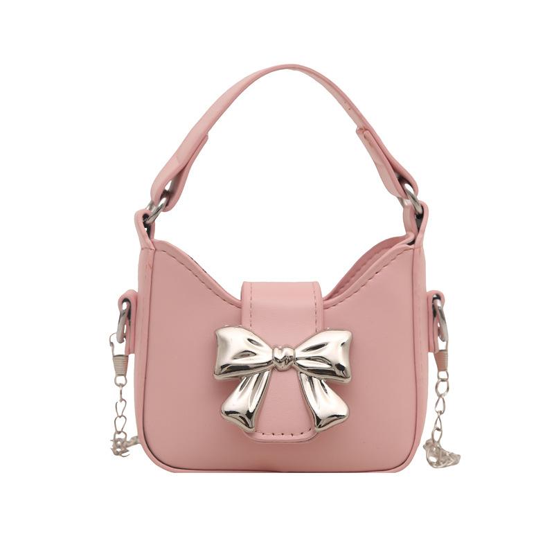 Сумка-бантик Niche 2025, новый весенне-летний тренд, милая и крутая мини-сумка-помада с цепочкой, маленькая женская сумка через плечо