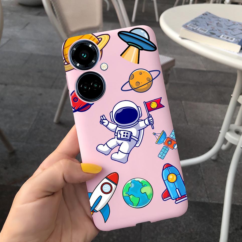 For TECNO Camon 19 Neo Case Cartoon Boy Child Fashion Phone Case Back Cover For Tecno Camon 19 Pro Camon19 Matte Soft Bumper Bag