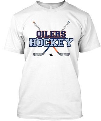 Стандартная футболка унисекс Hockey Oilers
