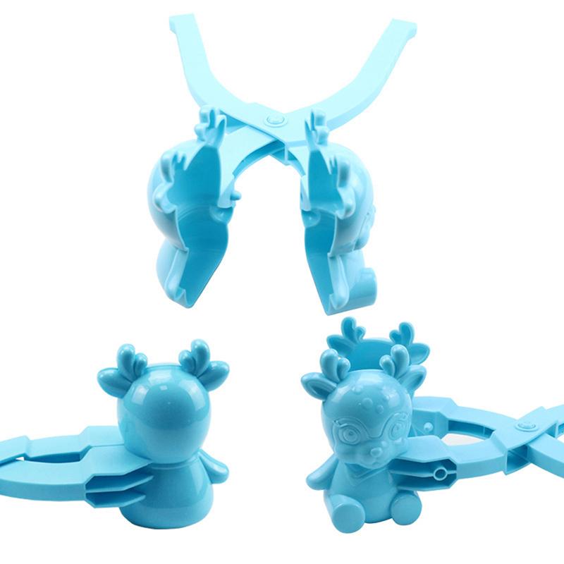 Симпатичные пятнистый олень в форме снежка, зажим для снежной глины, создатель шариков для занятий спортом на открытом воздухе, новые игрушки