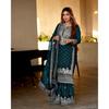 Женский Болливудский Готовый к Носке Костюм Сальвар Сальвар-Камиз для Вечеринки Набор Шарара SC-2201