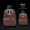 Car Rear Seat Leather Organizer with Tray