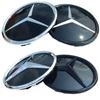 Car Sticker New 2025 For Mercedes Benz 1Pc Car Front Grille Star Logo Badge Mirror Bottom 3D ABS Logo for Mercedes-Benz W205 W17
