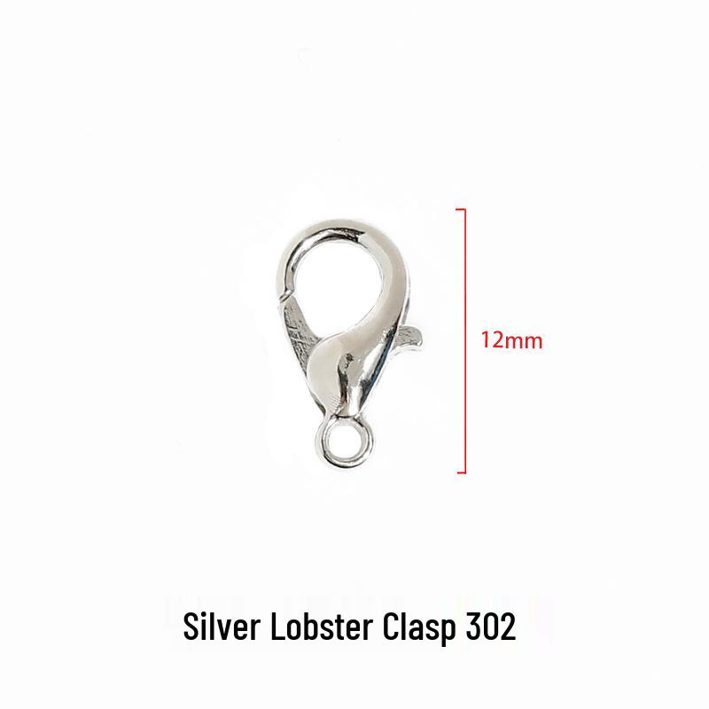 Gold & Silver Metal Lobster Clasp for Handmade Jewelry: DIY Bracelet, Necklace Accessories, Pendant, Spring Buckle