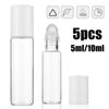 С роликовым флаконом-роллером Пустые прозрачные флаконы Стеклянные роликовые флаконы Многоразовый контейнер
