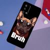 Чехол для OPPO A98 A78 A58 A18 A96 A76 A16 A15 A17 A77 A5 A9 A74 A94 A52 A72 A53S A54S A57S Английский бульдог мопс