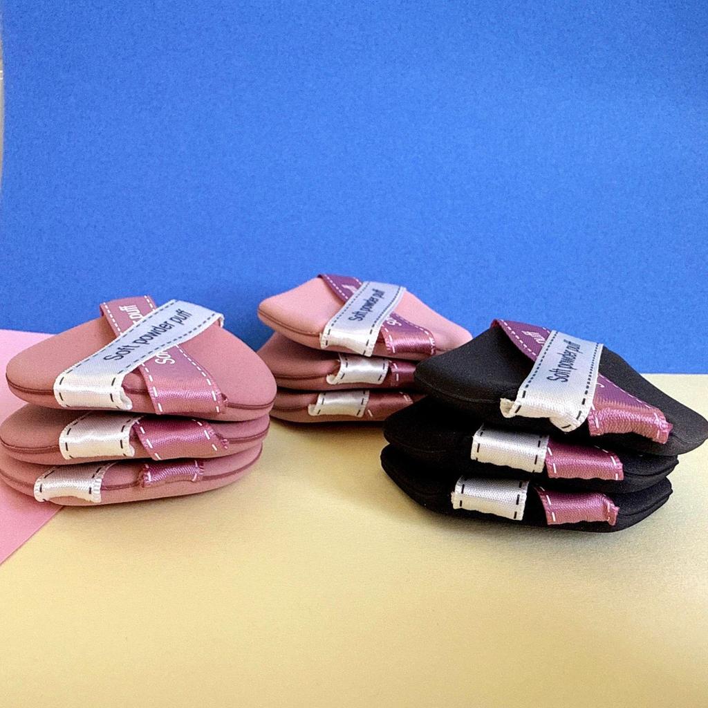 Двойная губка-пуховка Q-Bounce Cushion Foundation - Компактная, Маленькая, Портативная