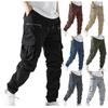 Men's Casual Workwear Pants, Multi-pocket Loose Casual Pants, Long Pants