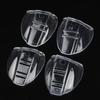 2Pcs Eye Flexible Clear Shields Side Safety Goggles Glasses Universal Anti Fog