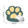 Cute Cat's Paw Rubber Mouse Pad Non-slip Waterproof Gaming Desk Pads for Girls Laptop Office Anime Themed Laptop Accessories