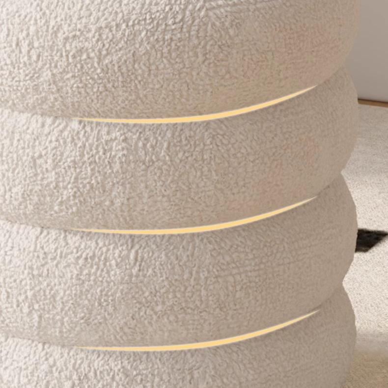 Nordic Light Роскошные табуреты для макияжа Домашний туалетный табурет Современные гостиные Простые маникюрные табуреты Круглые пуфы Кресла для туалетного столика