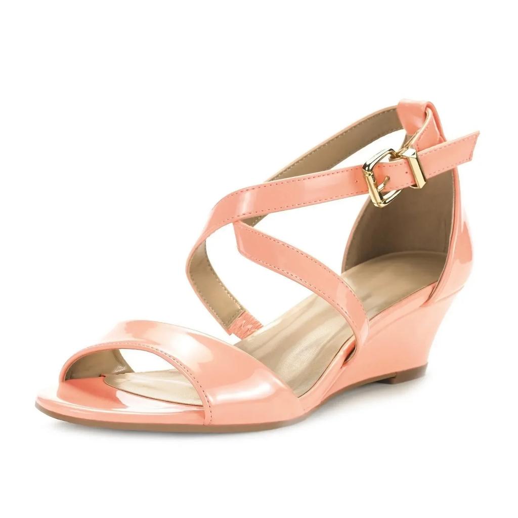 Women's Wedge Sandals Summer New Casual Wedge Platform High Heels Female Open Toes Breathable Sandal Women Designer Luxury Shoes