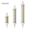 1 шт. Диммируемая светодиодная лампа R7s 110 В-240 В 118 мм 135 мм Светодиодные лампы 2835 SMD Лампа Замена галогенных ламп Прожектор Лампа R7S Без мерцания