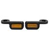 Motorcycle 2PCS Mini LED Lamp Turn Signal Amber Light 12V E Mark for Harley Softail Breakout 16-17 Touring Road King Glide 14-23