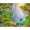 5D DIY Full Round Diamond Painting Natural Scenery Embroidery Cross Stitch