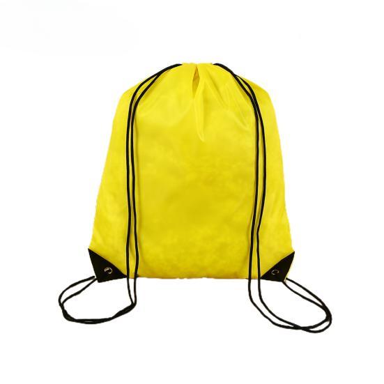 Folding Double-shoulder Braided Drawstring Backpack Bag