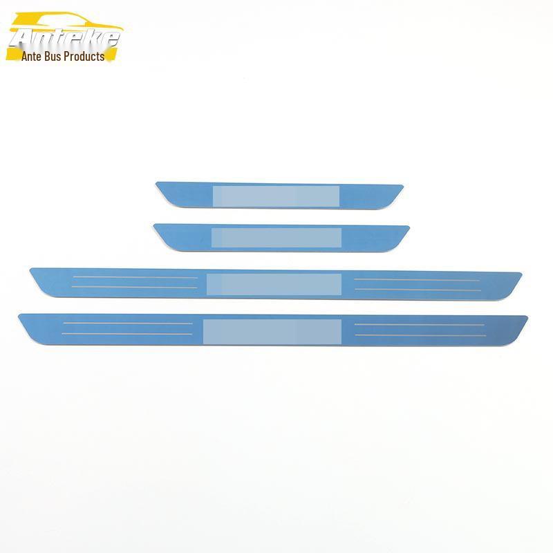 King Kong Cannon Rear Door Sill Sticker & Stainless Steel Welcome Pedal for 22 Models