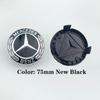 WZKGC1 For Mercedes Benz 1Pc 75mm Car Wheel Center Caps For Mercedes Benz W203 W204 W205 W212 W213 W222 W223 X253 W176 W177  C118 W166