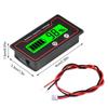 Светодиодный цифровой индикатор емкости аккумулятора 9-120 В  Датчик уровня заряда батареи для автомобиля, мотоцикла