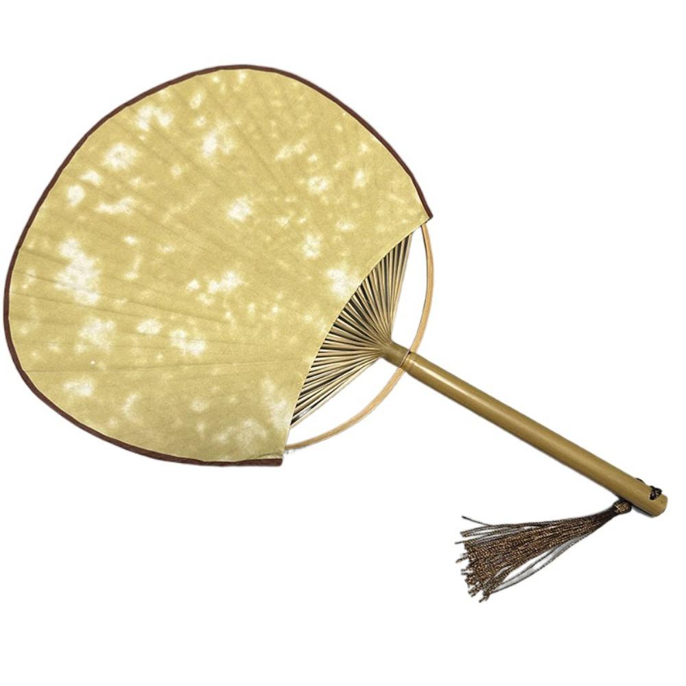 Бумажный пустой веер, винтажный китайский веер, классический расписанный вручную веер с каллиграфией