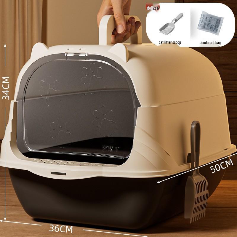 Portable Cat Travel Carrier with Skylight
