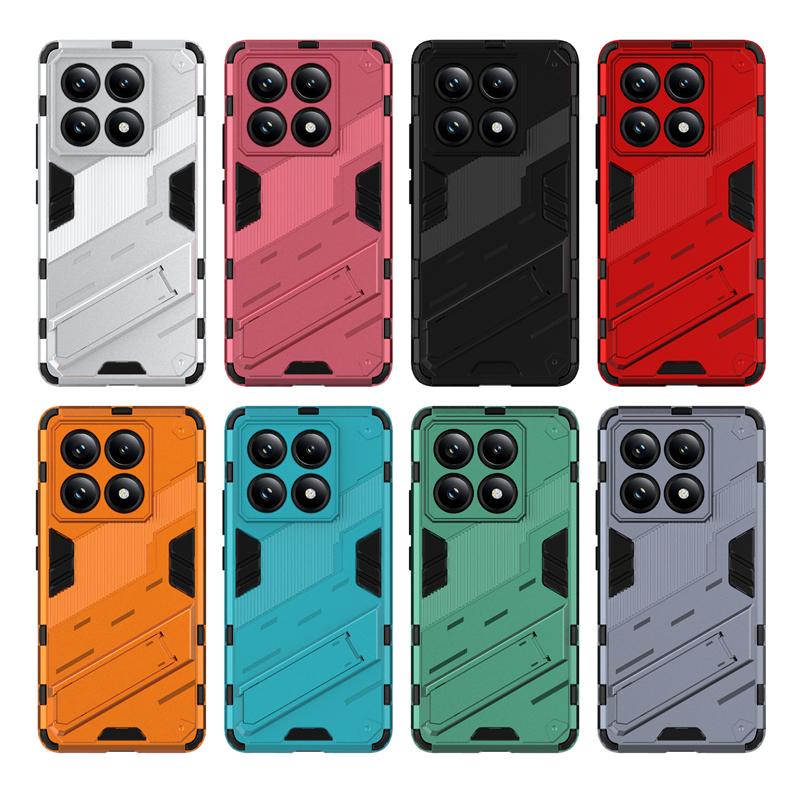 For Xiaomi 14T Pro Case Cover Xiaomi Mi 14T Pro Capas Armor Len Protector PC Hard Shockproof Bumper Holder Fundas Xiaomi 14T Pro