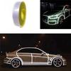 Car Sticker 1cm*5m Reflective Tape Sheeting Film Automotive Body Motorcycle Decoration Waterproof Au